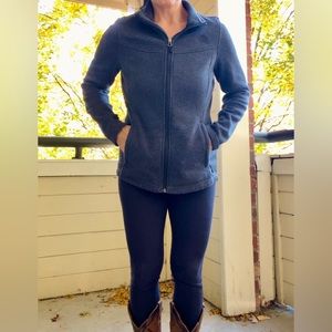 North Face Zip Front